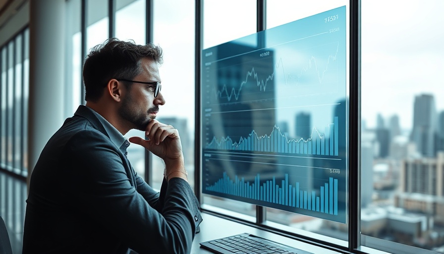 Analyst reviewing Baron Global Advantage Fund Q2 2025 performance in modern office.