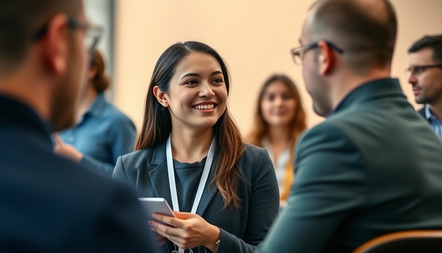 Student consulting counselor at study in Spain event.