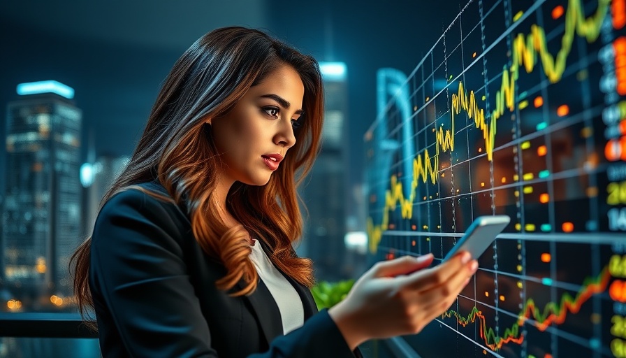Confident woman exploring crypto mining sites for passive income.