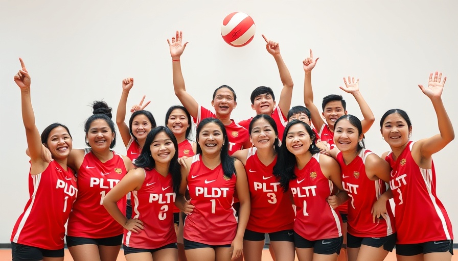 PLDT High Speed Hitters proudly celebrate championship title.