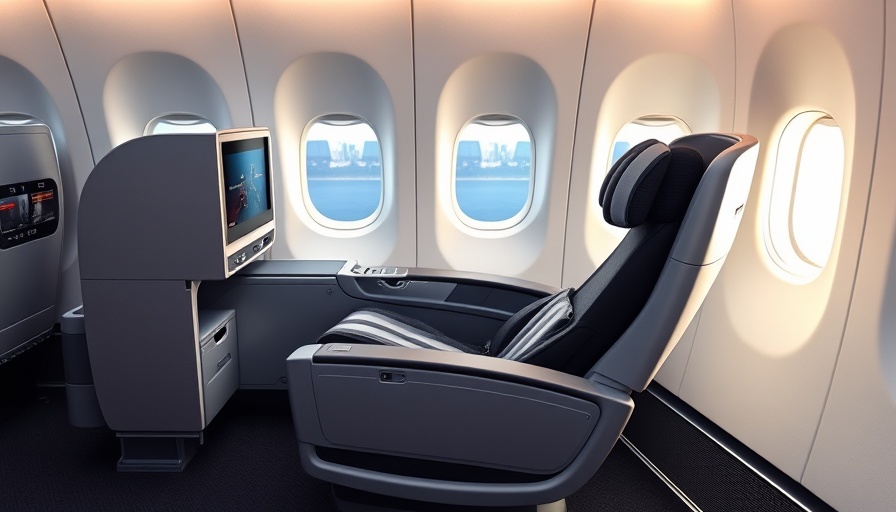 Business class seat luxury in Air France KLM cabin, redeem miles.