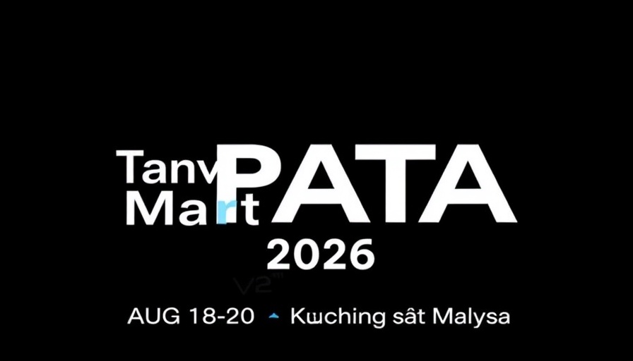 PATA Travel Mart 2026 logo with event details in Malaysia.
