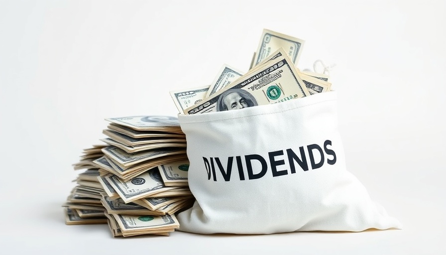 Stack of cash from dividends representing high-yield investments.