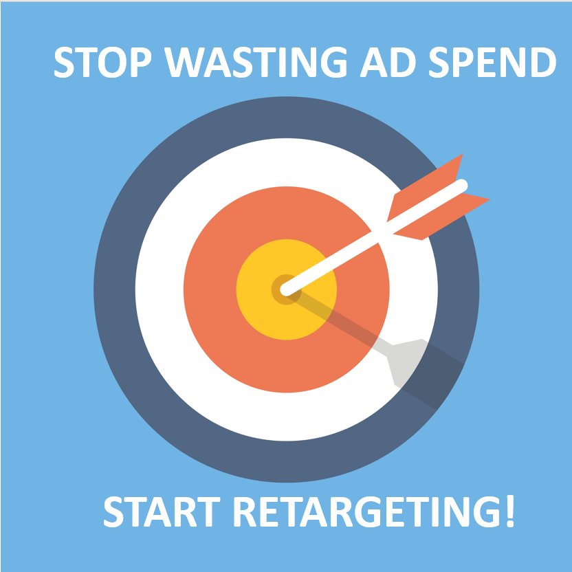 Graphic illustration of Retargeting ads