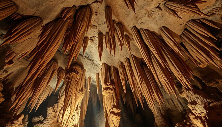 Intricate stalactites at Lehman Caves Parachute Shield Tour.