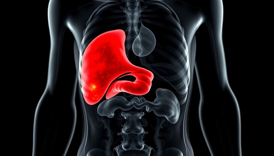 MRI scans showing visceral fat affecting heart health