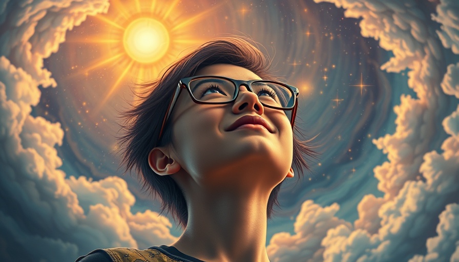 Dreamlike illustration highlighting neurodivergence strengths with vibrant colors.