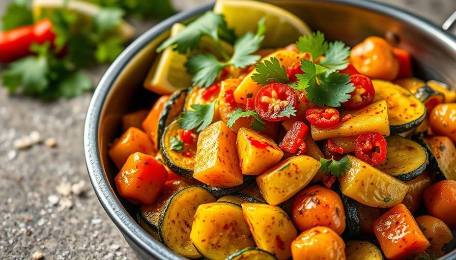 Easy Marry Me Zucchini dish with vibrant garnish and salad.