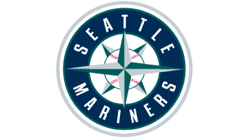 Seattle Mariners players celebrating ALCS victory.