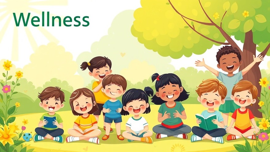 Joyful children promoting family wellness and kids health in a sunny park.