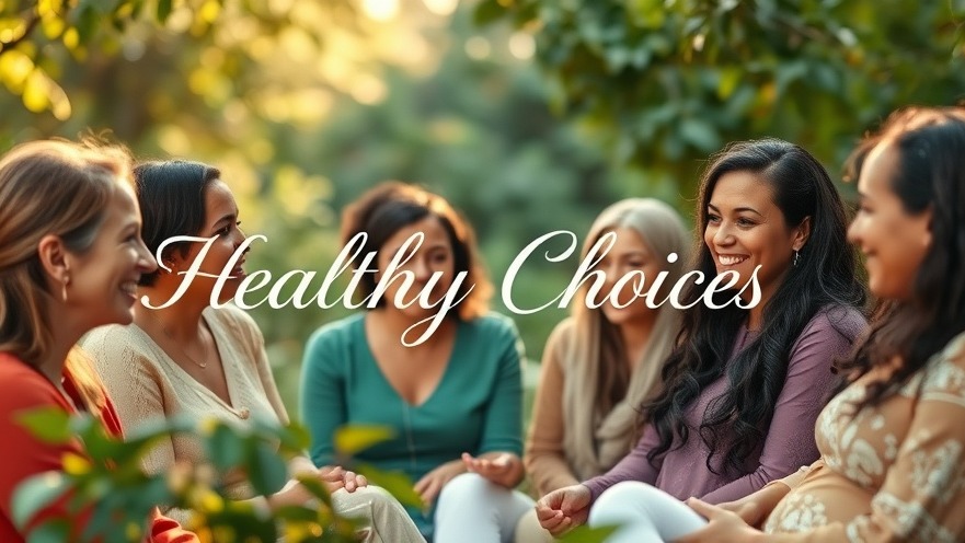 Women’s health workshop on pregnancy planning in a serene natural setting.