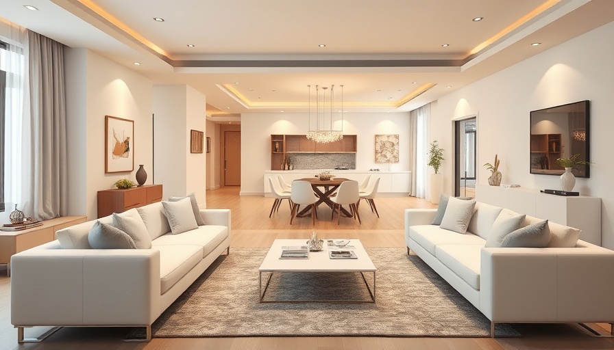 Beautiful home decor ideas: minimalist living room, elegant design