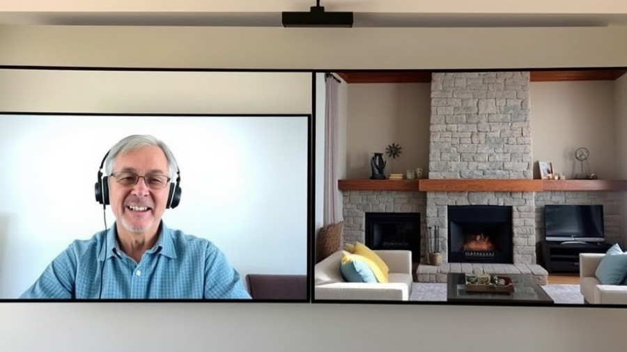 Dual-video call about why homes aren't selling in Utah.
