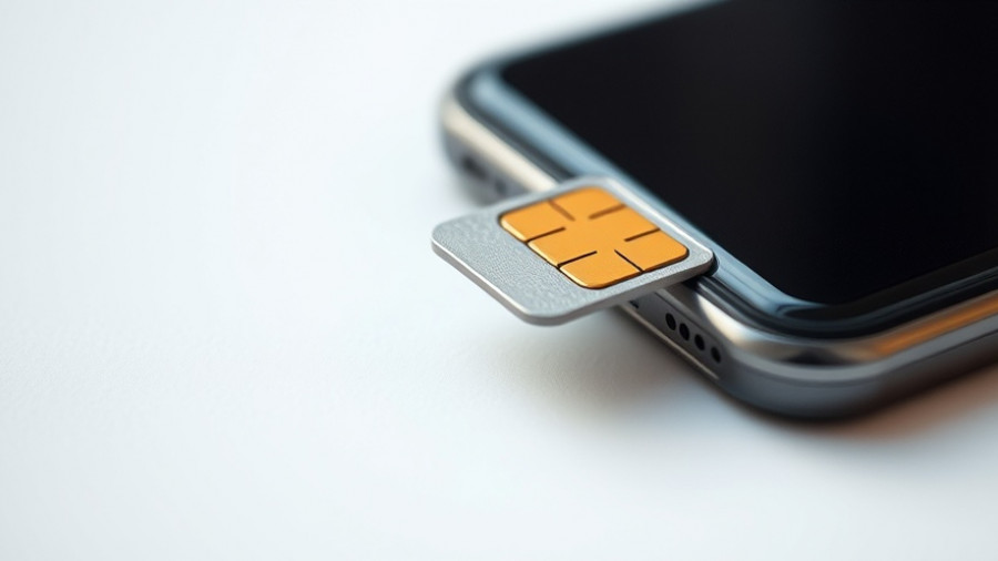 SIM card tray partially ejected from phone, showcasing tiny holes.