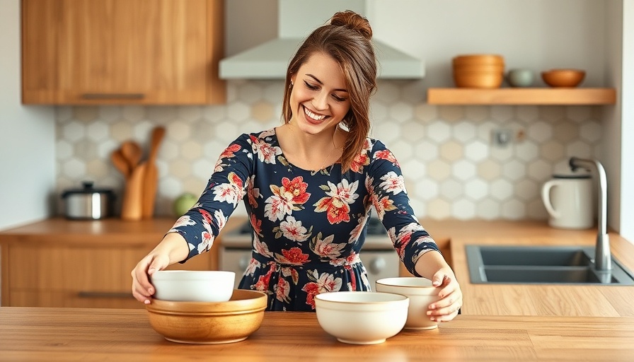 Woman preparing in a modern kitchen for lazy Sunday dinner ideas.