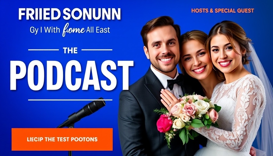 Podcast cover on neurodiversity in relationships with hosts and guests.