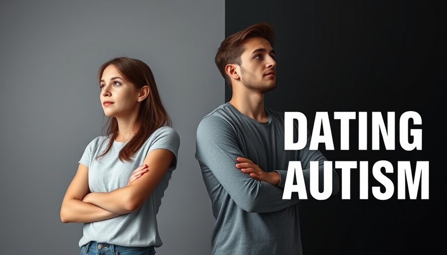 Signs to End a Dating Relationship in Autism discussion poster.