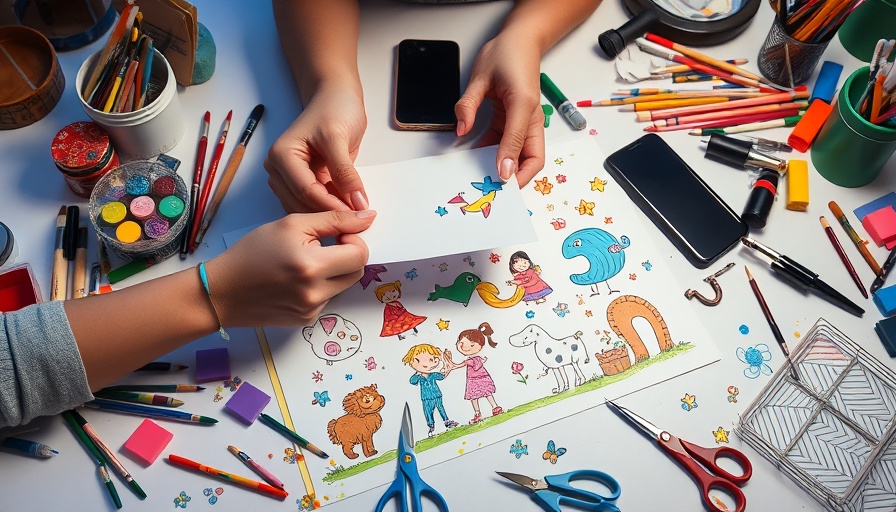 Overcome loneliness through creativity with colorful art supplies and crafting.