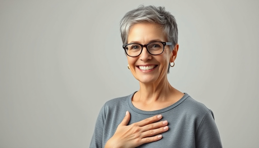 Mindfulness Techniques for Educators: smiling mature woman with glasses.
