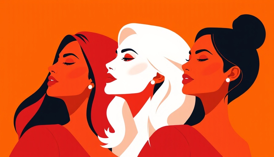 Abstract illustration of women representing the Mindfulness Movement in Education