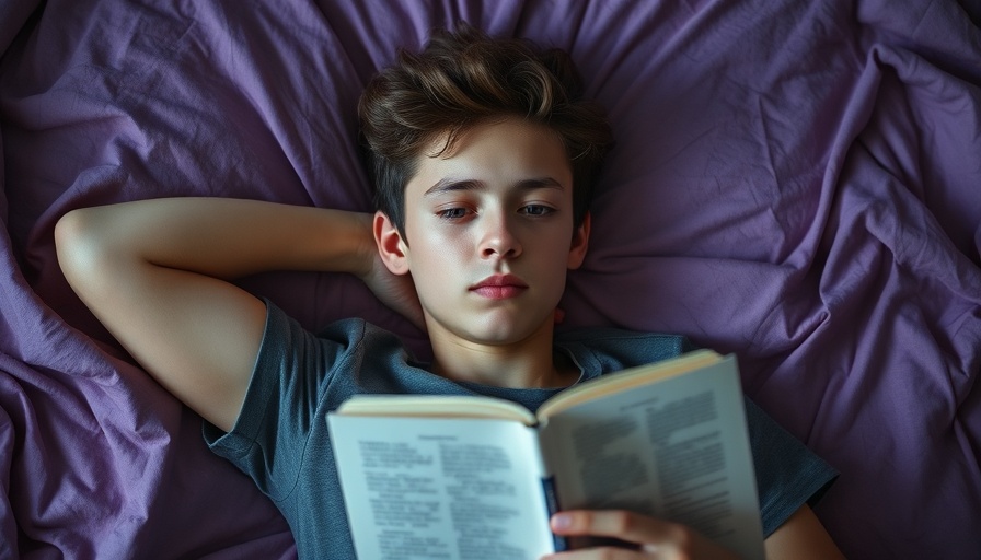 Young person with ADHD and self-control challenges, introspective.