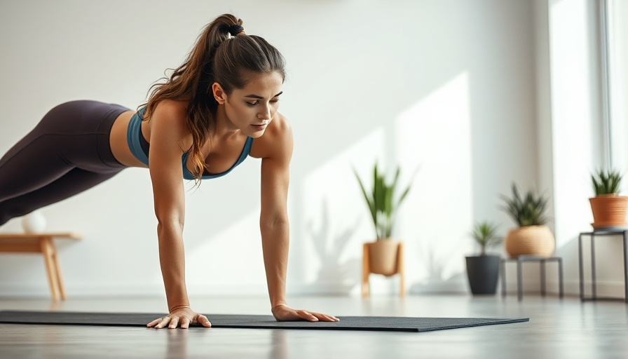 Fitness exercise demonstrating Health Benefits of Cardio Barre in a minimalist studio.