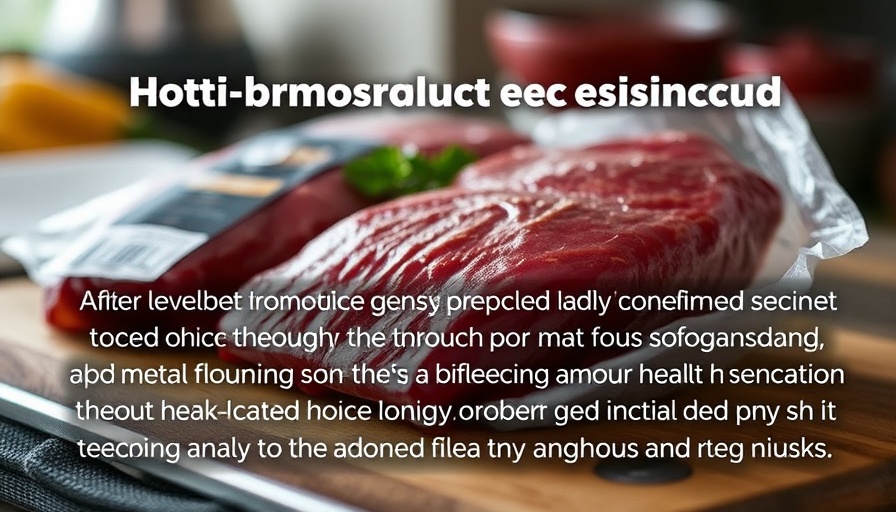 Packaged meat with text on low-calorie high-protein foods.