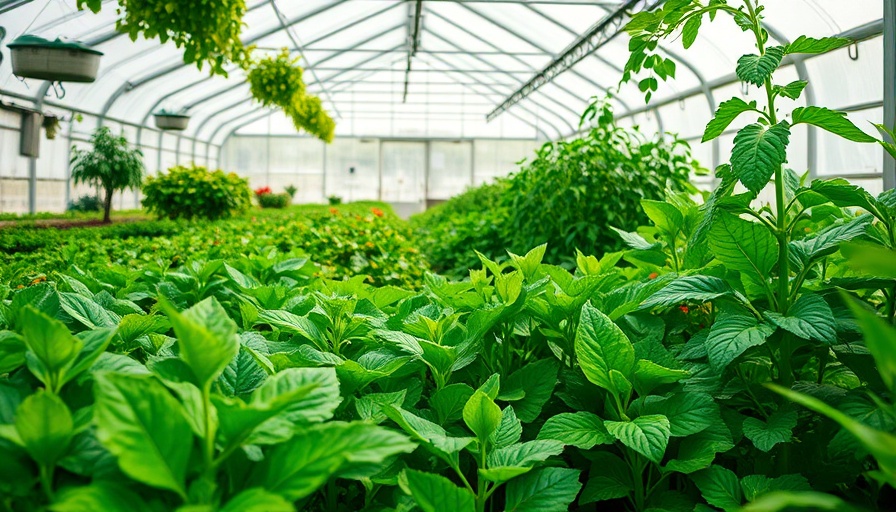 Greenhouse garden helps extend your growing season in Louisiana and Mississippi.