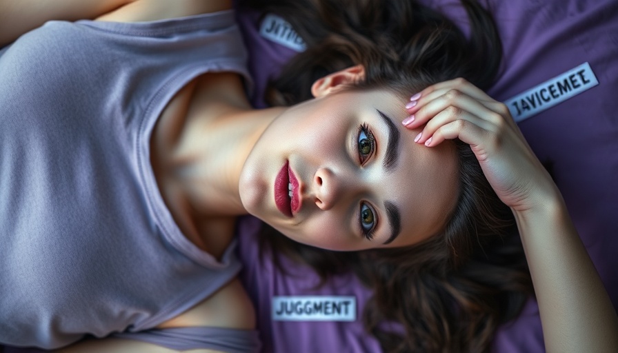 Young woman contemplating ADHD and self-control challenges.