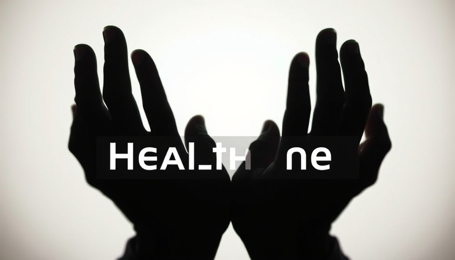 Silhouette of hands with text on how anger affects health.