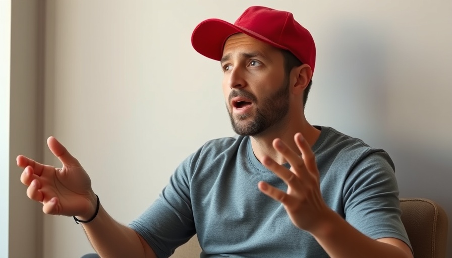 Person energetically discussing tips to supercharge your day.