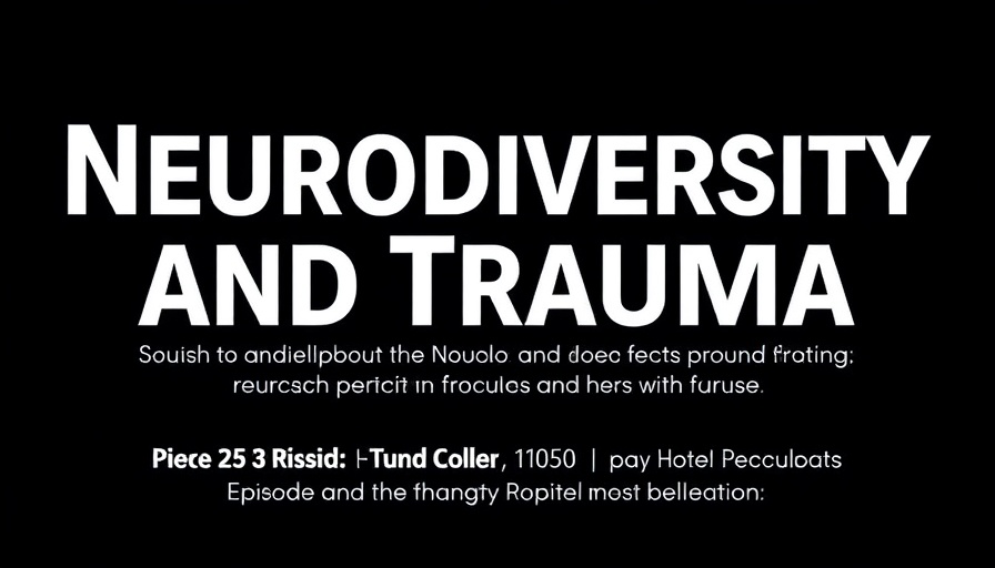 Neurodiversity and Trauma video episode cover.