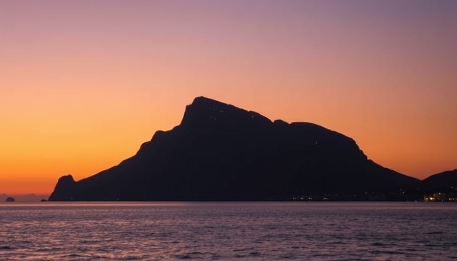 Rock of Gibraltar at sunset reflecting Gibraltar tax status changes.
