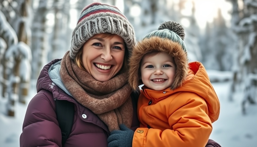 Finnish Lapland travel adventures with family in snowy forest.