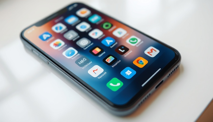 Smartphone displaying apps related to mobile roaming charges abroad.