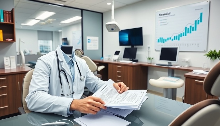 Dental office emphasizing proper cash flow management for dental practices.