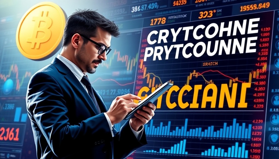 Trump's Crypto Reserve concept with Bitcoin and charts.