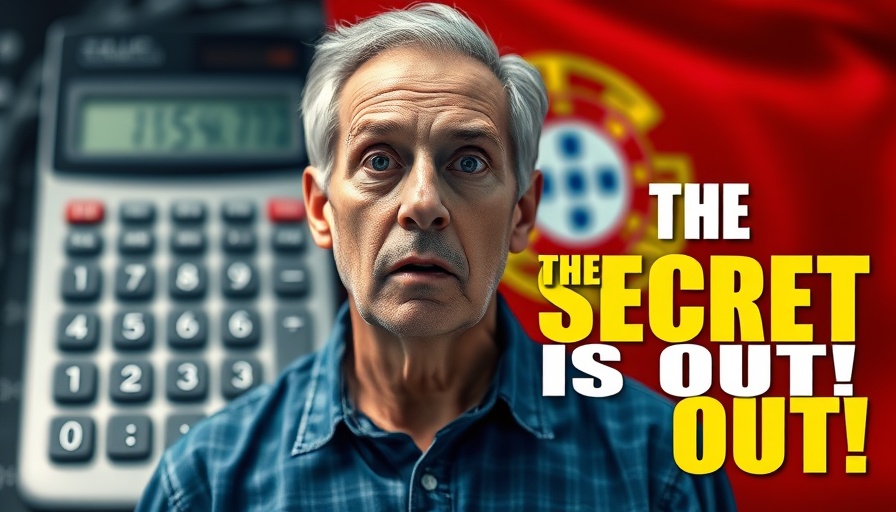 Portugal NHR 2.0 tax benefits concept, surprised man