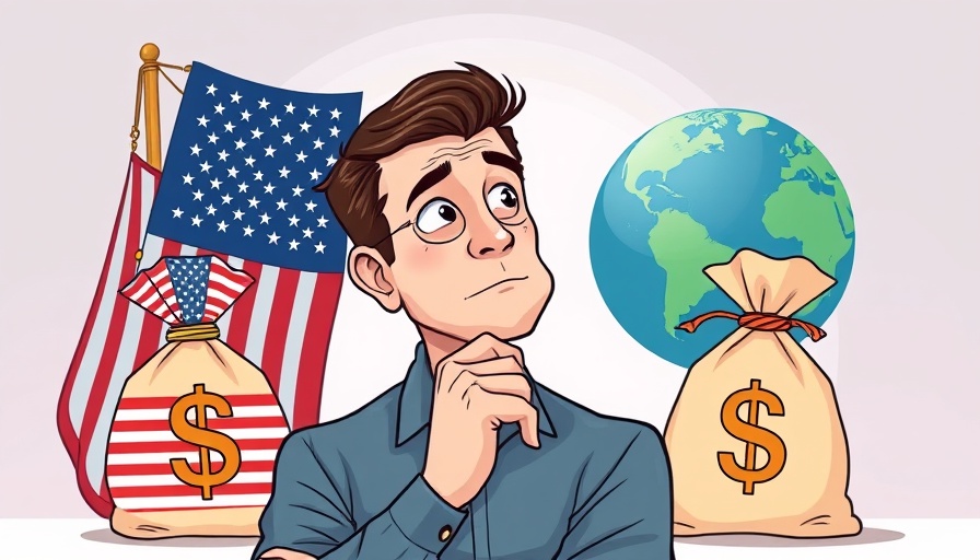 Illustrative cartoon on double taxation for US expats.
