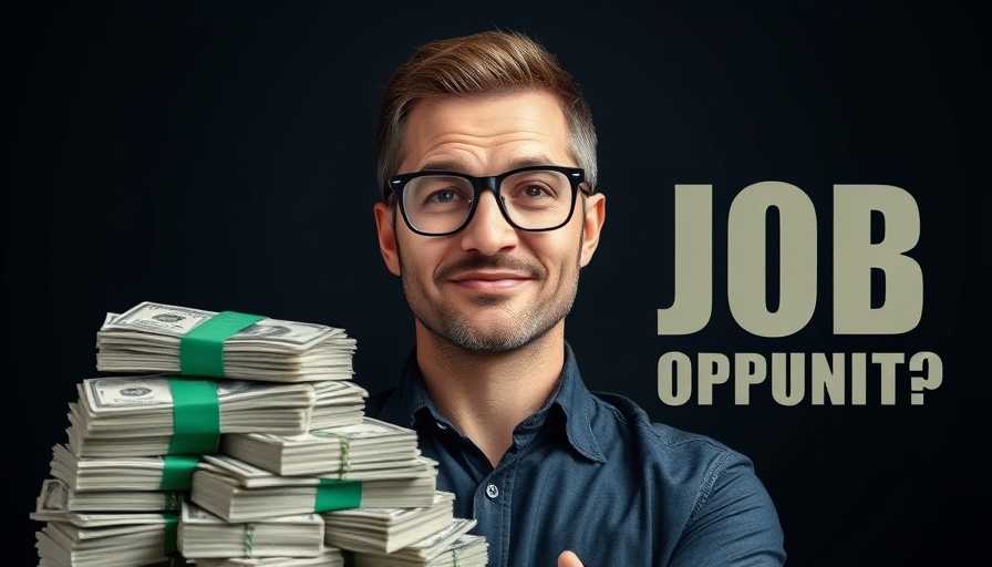 Companies Hiring Remote Workers highlighted with confident man and money stacks.