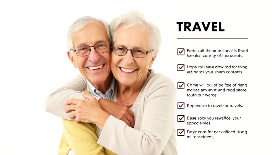 Parents visiting USA travel checklist banner with smiling couple.