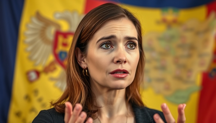 Concerned woman discussing EU Citizenship Language Requirements.