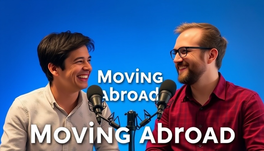 Podcast hosts discuss moving abroad with kids and a dog.