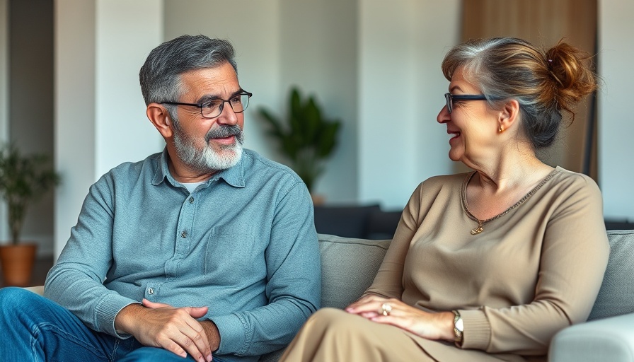 Casual couple discussing the best countries to live abroad.