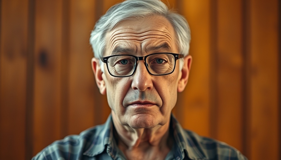 Concerned older man redefining retirement mistakes.