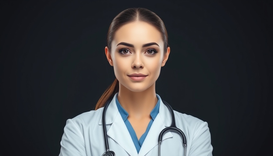 Professional doctor discussing essential vitamins for seniors.