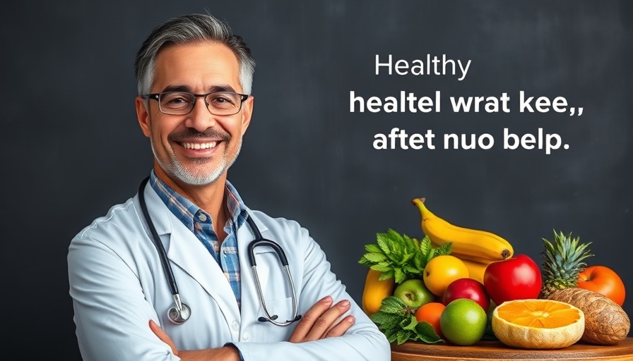 Doctor advising on fruits seniors should avoid for health reasons.