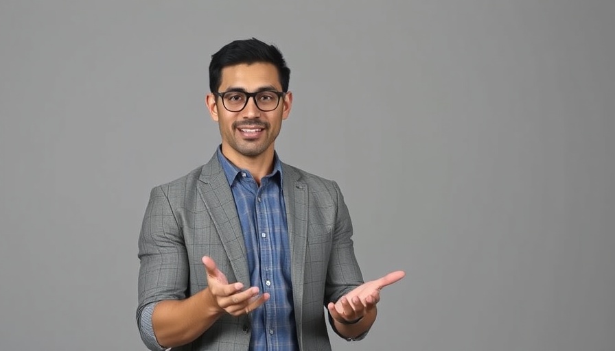 Presenter discussing home remedies for hives in a studio setting.