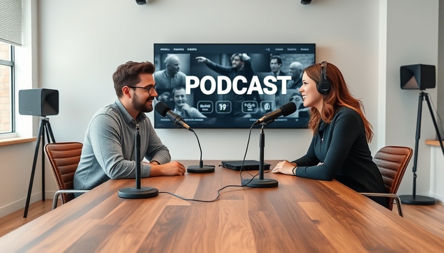 Podcast discussing dating in Costa Rica, studio setup.