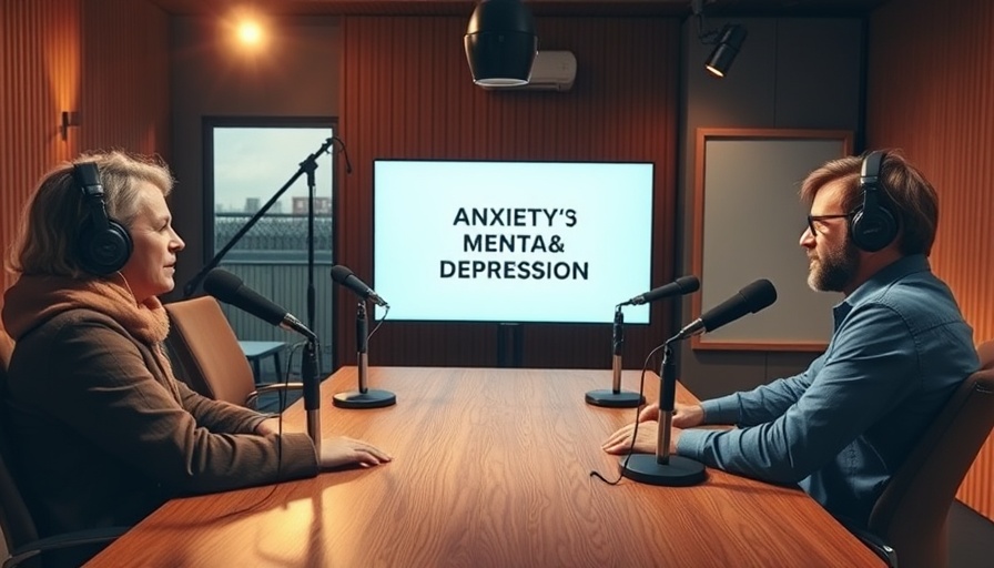 Podcast on Expat Anxiety discussing mental health strategies.